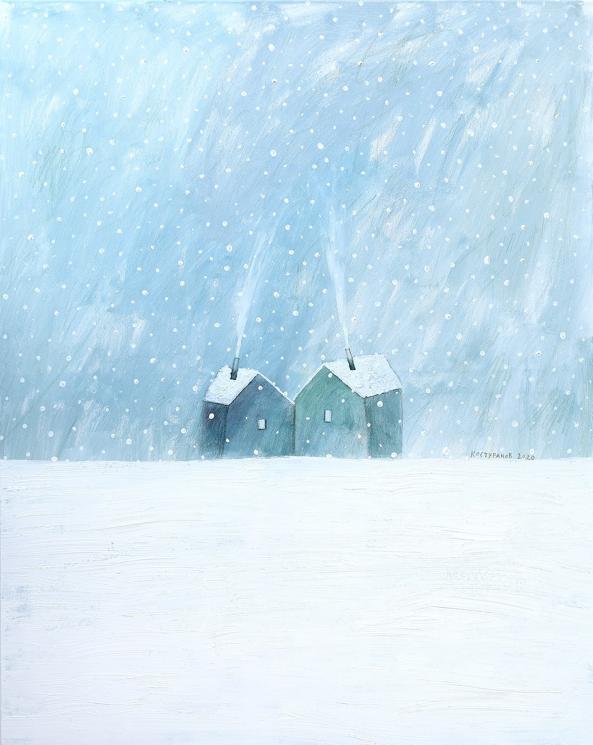 Warm white Painting