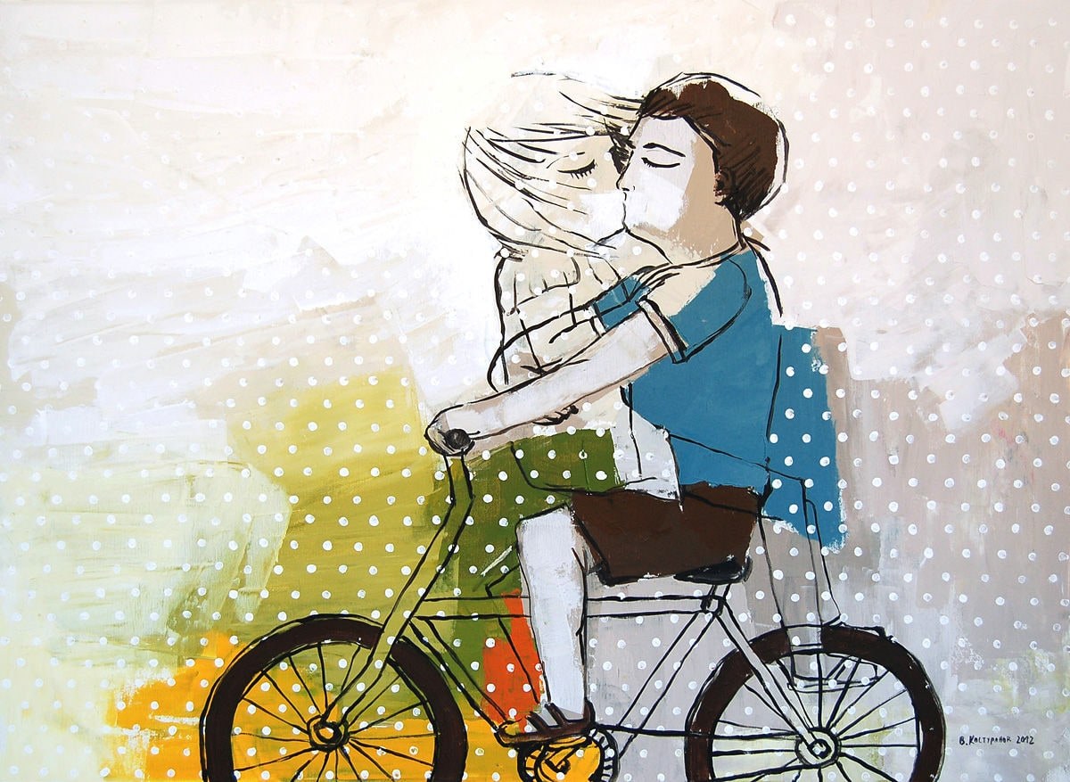 Love doesn't disappear 2 Painting