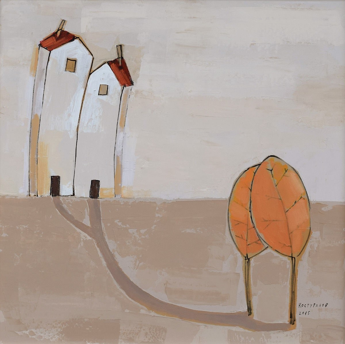 Rooted love Painting