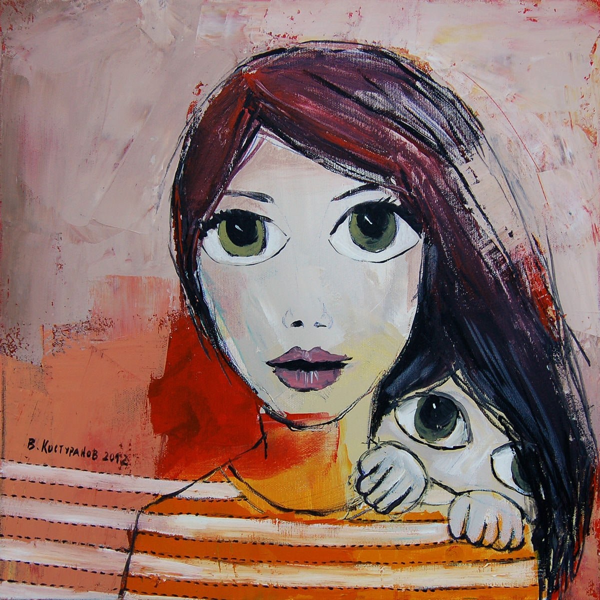 Hidden look Painting