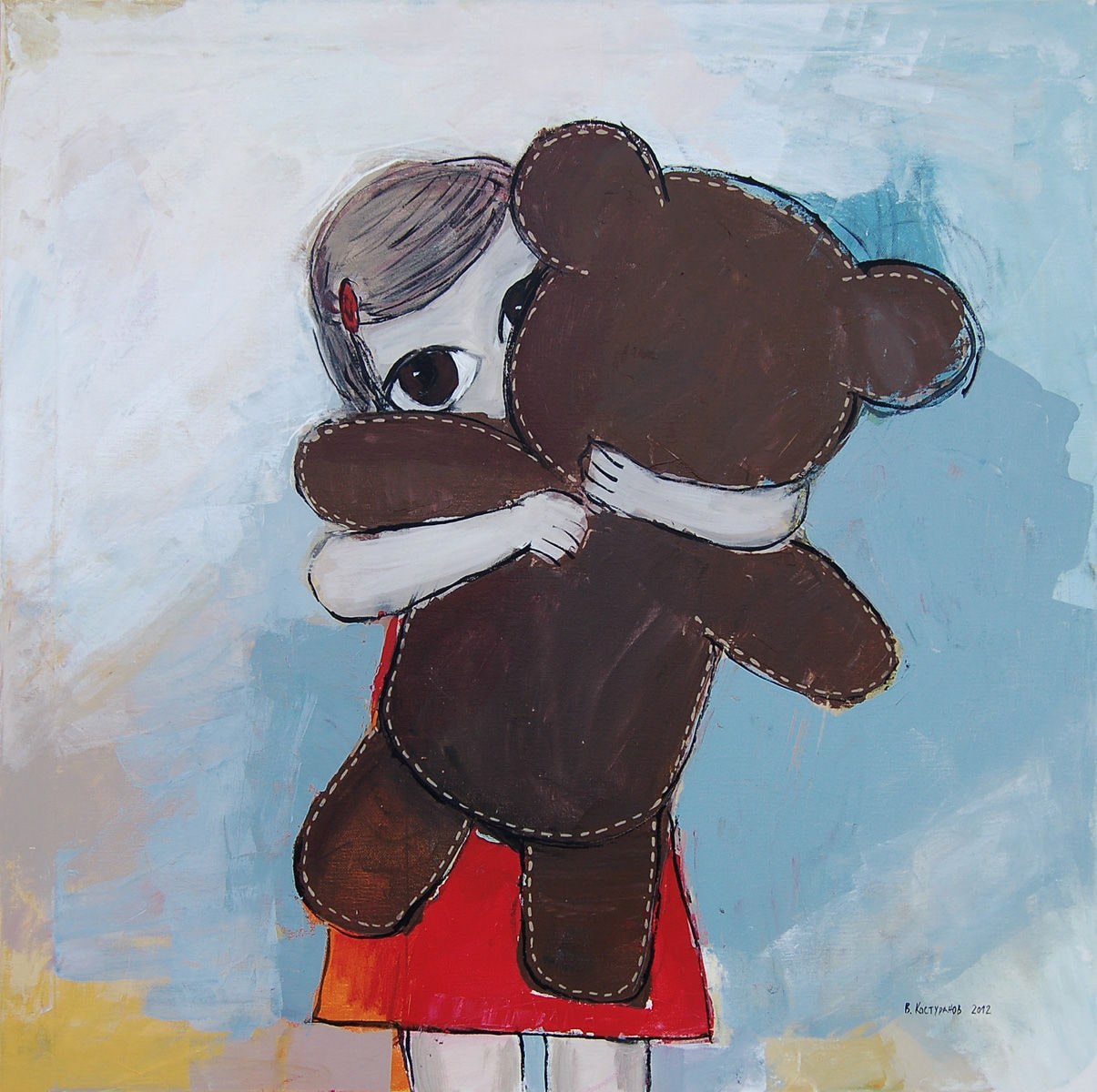 Eternal friends 2 Painting