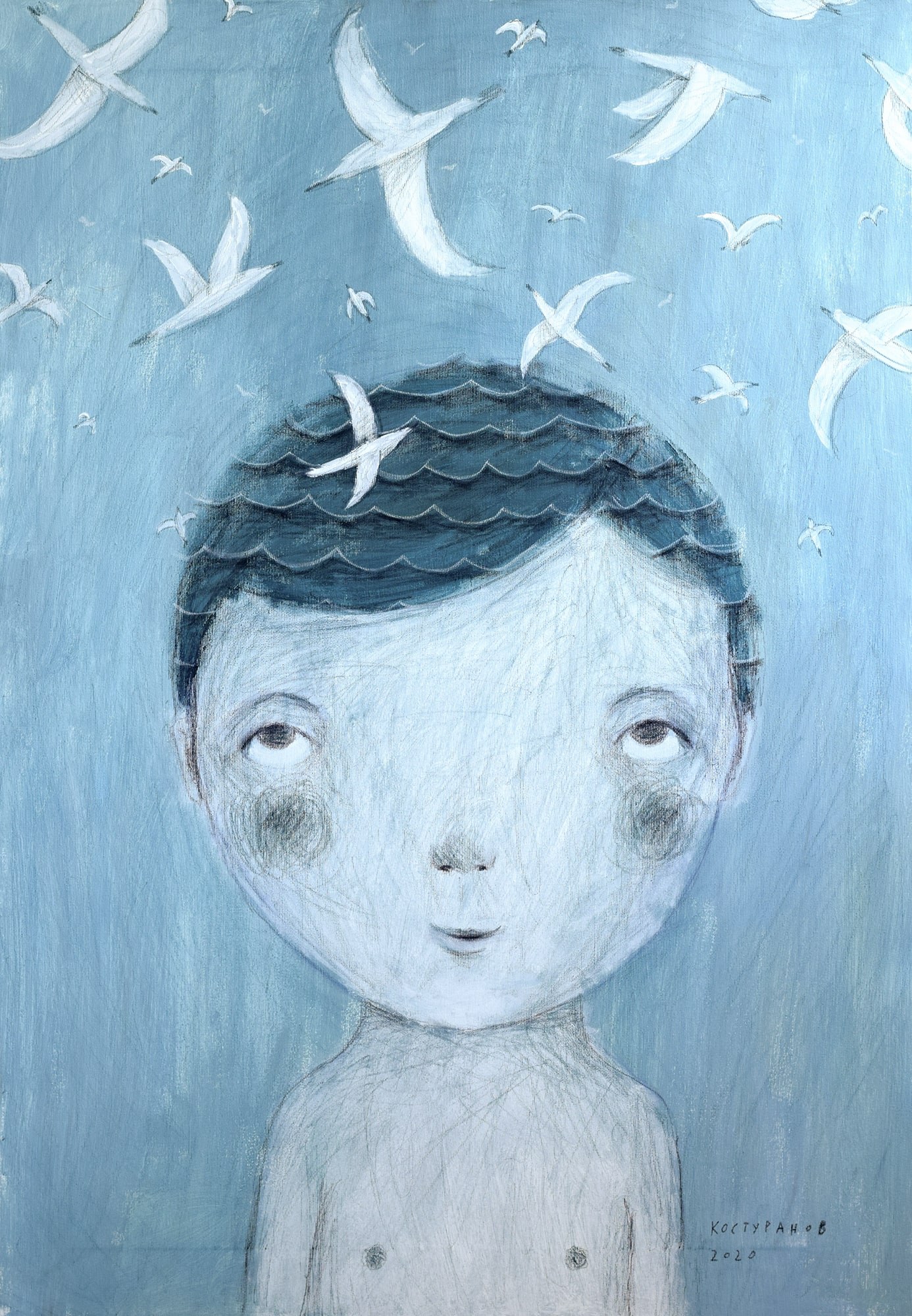 Summer thoughts Painting