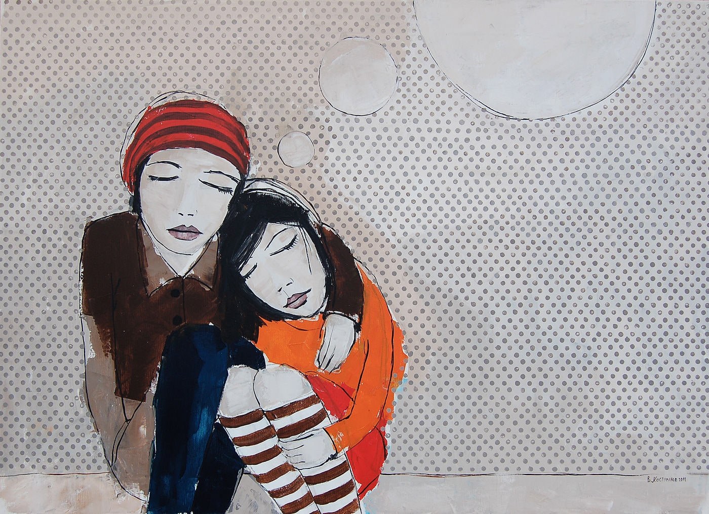 I will not tell you something Painting