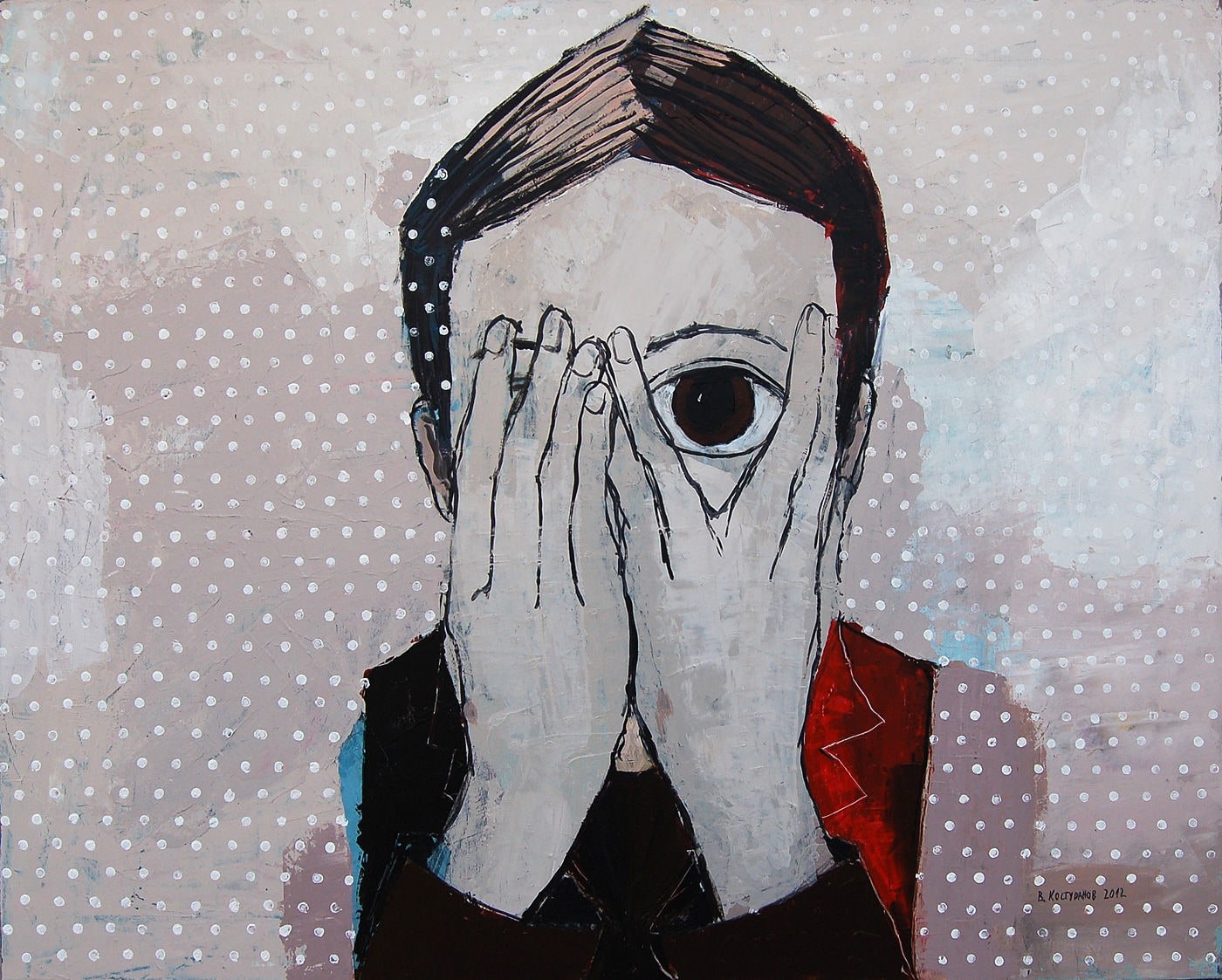 Hide and seek Painting