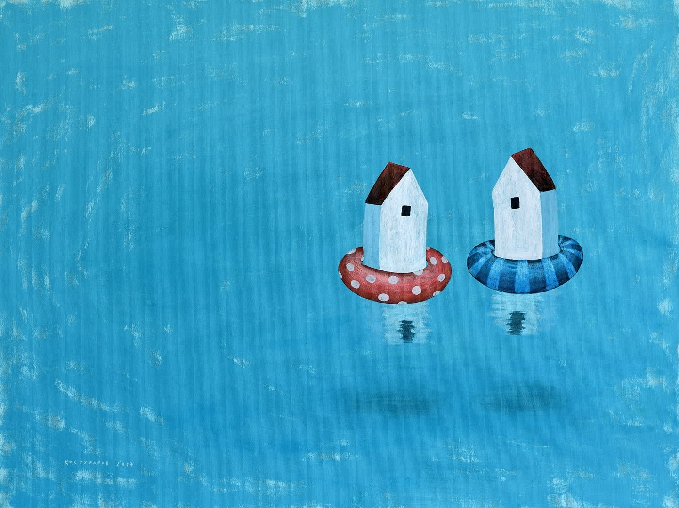 At the sea Painting