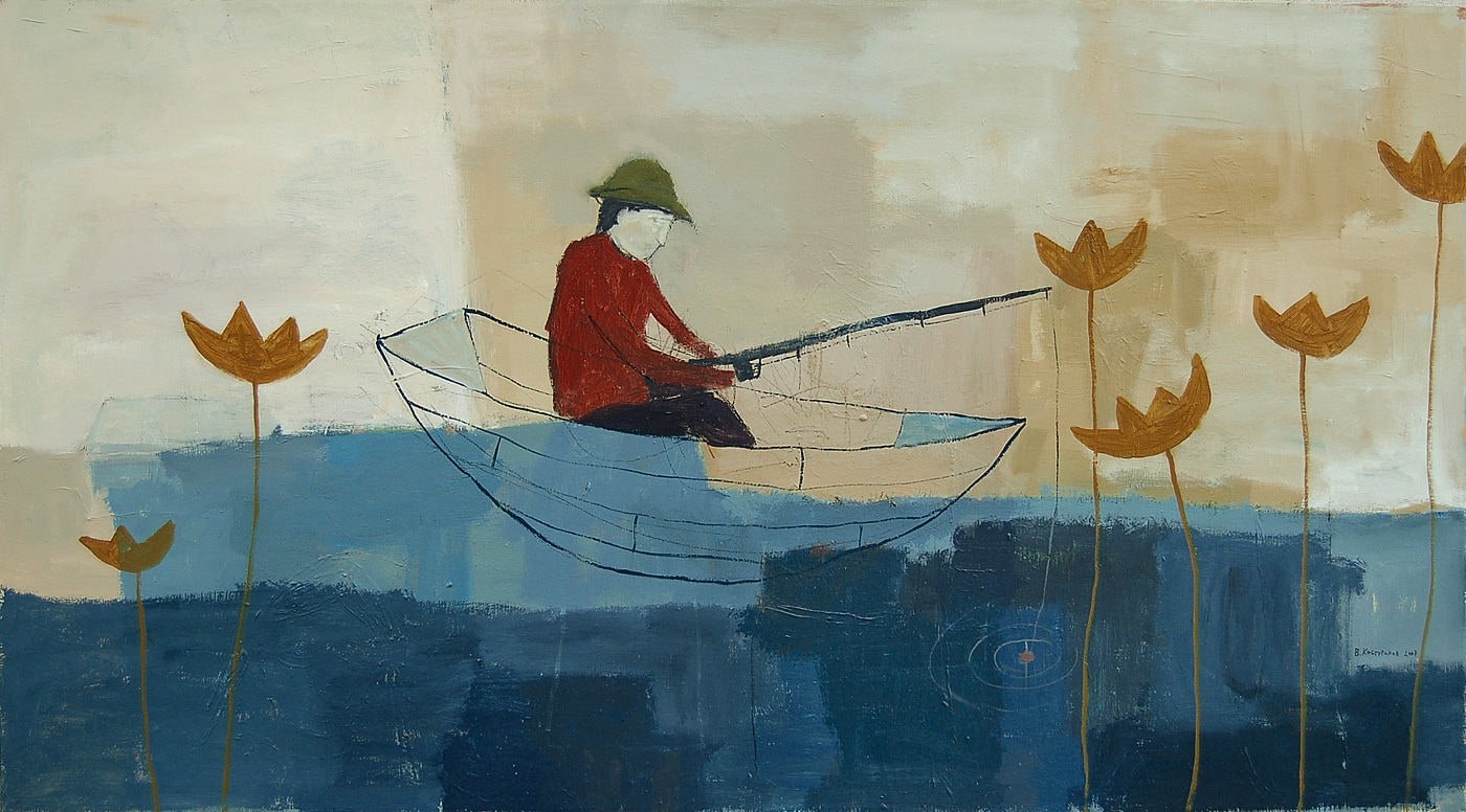 Fisherman Painting