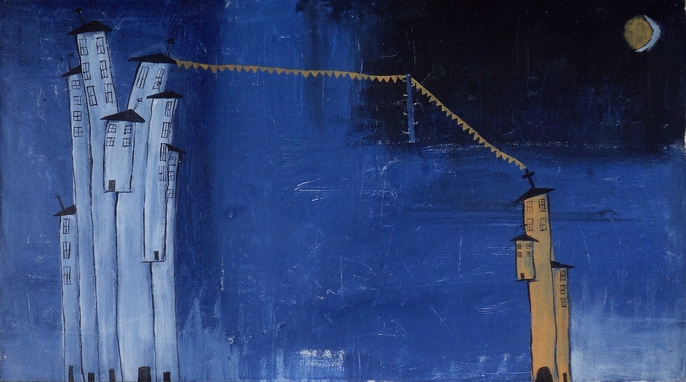 Somnambulist's path Painting
