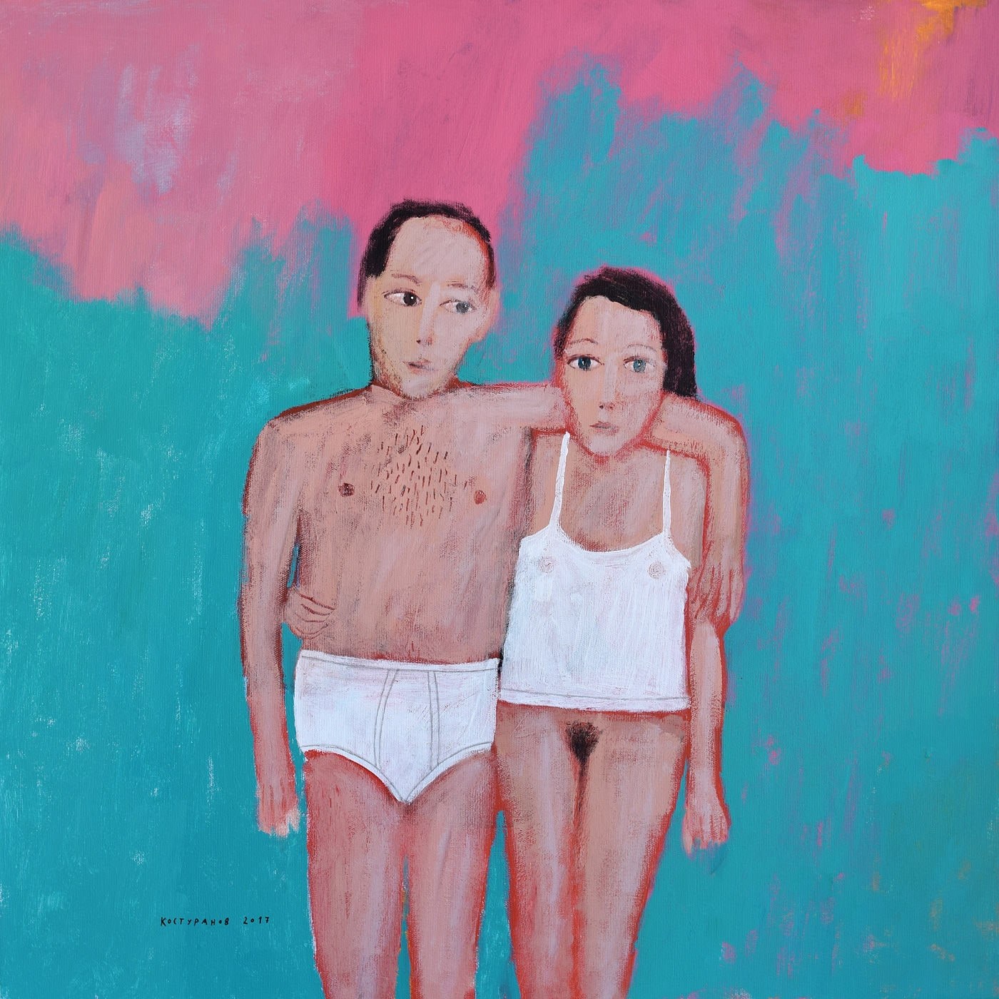 Couple Painting