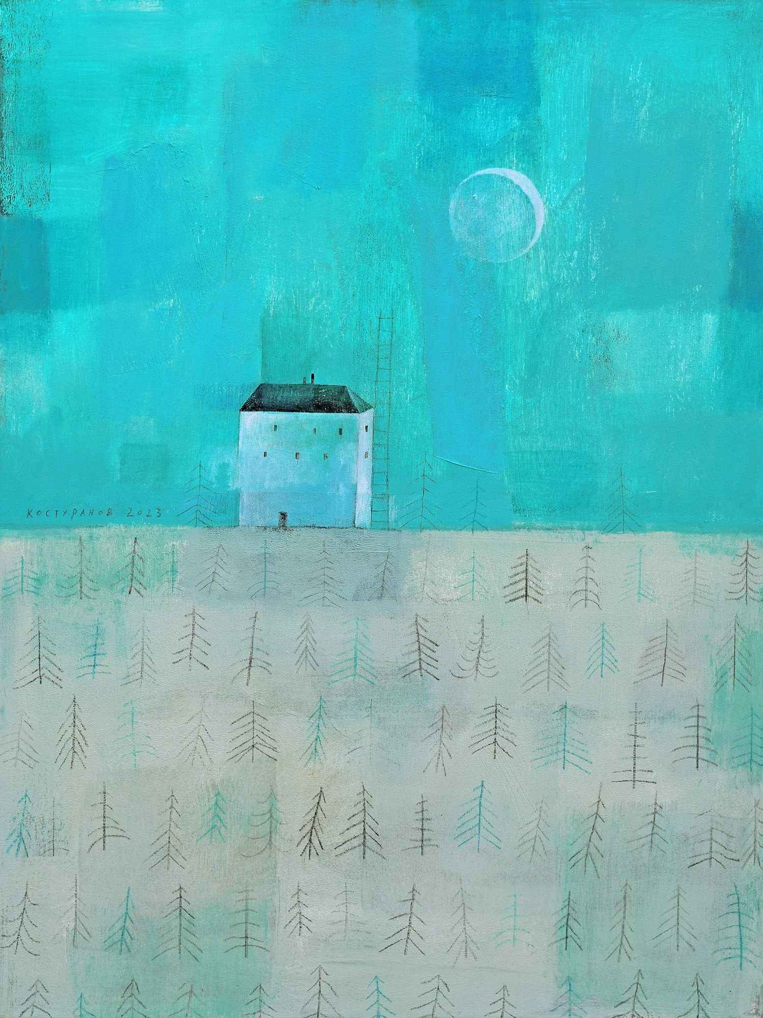 Secret passage Painting