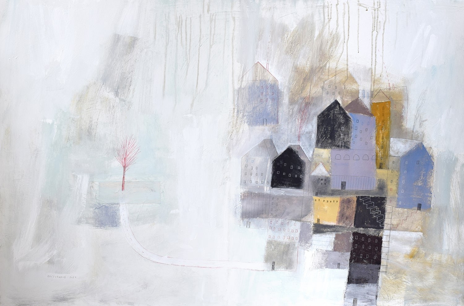 The origin of hope Painting