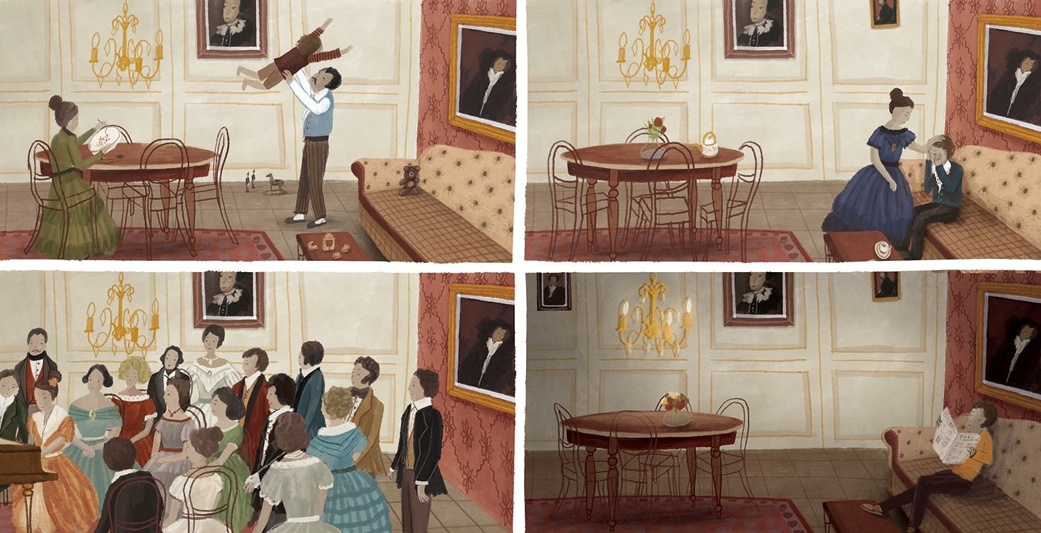 Life of a painting, illustration 5