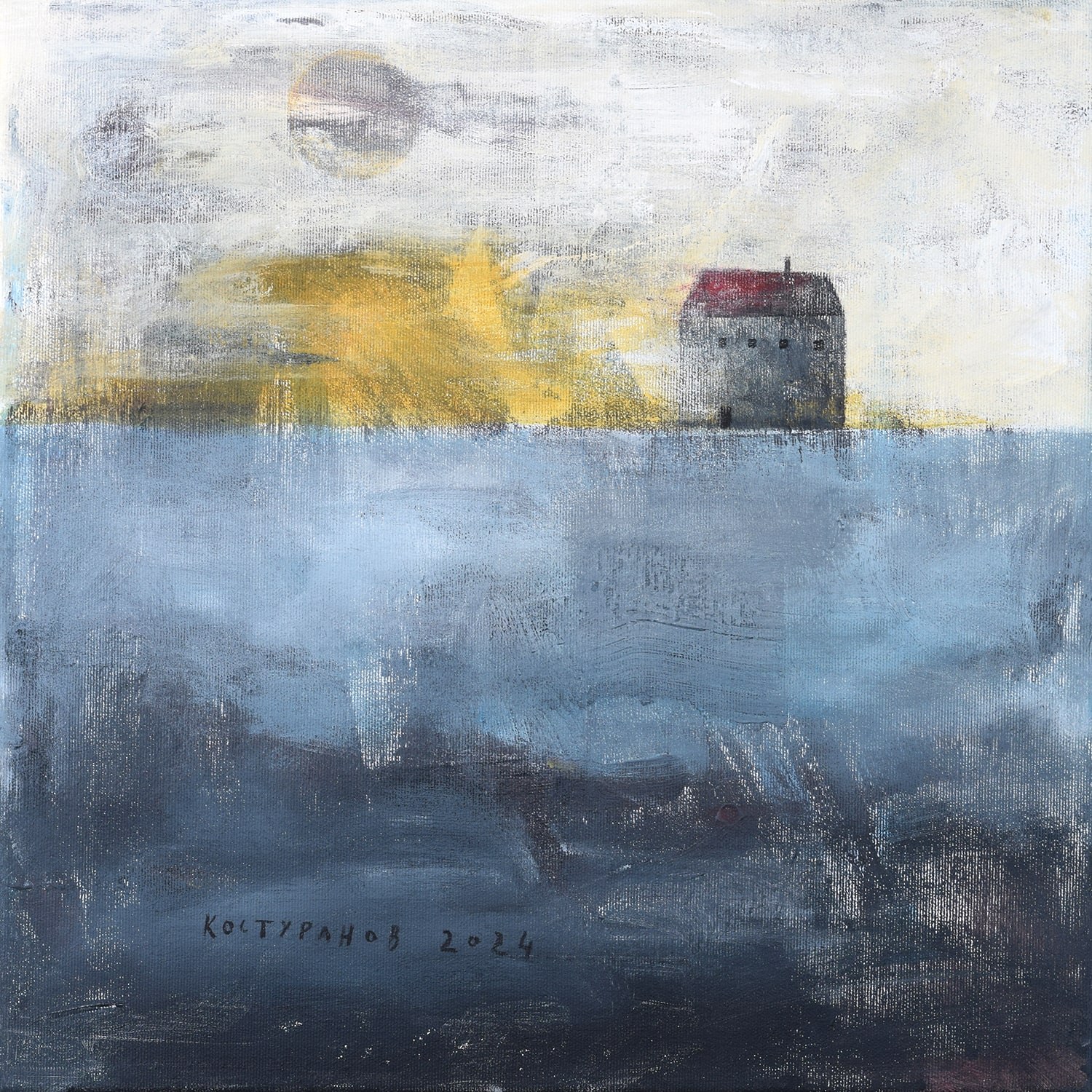 Restless morning Painting