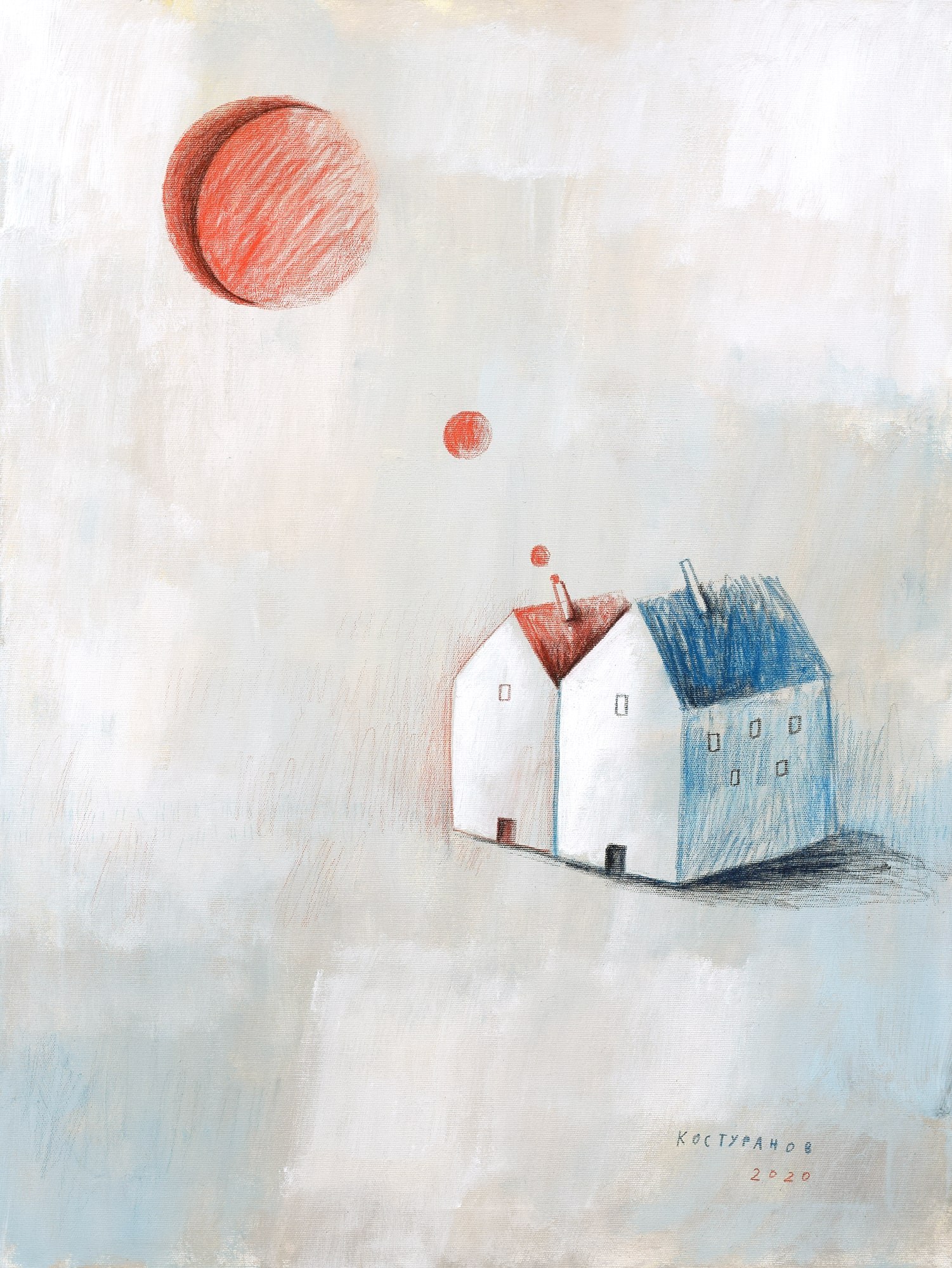 Moonrise Painting