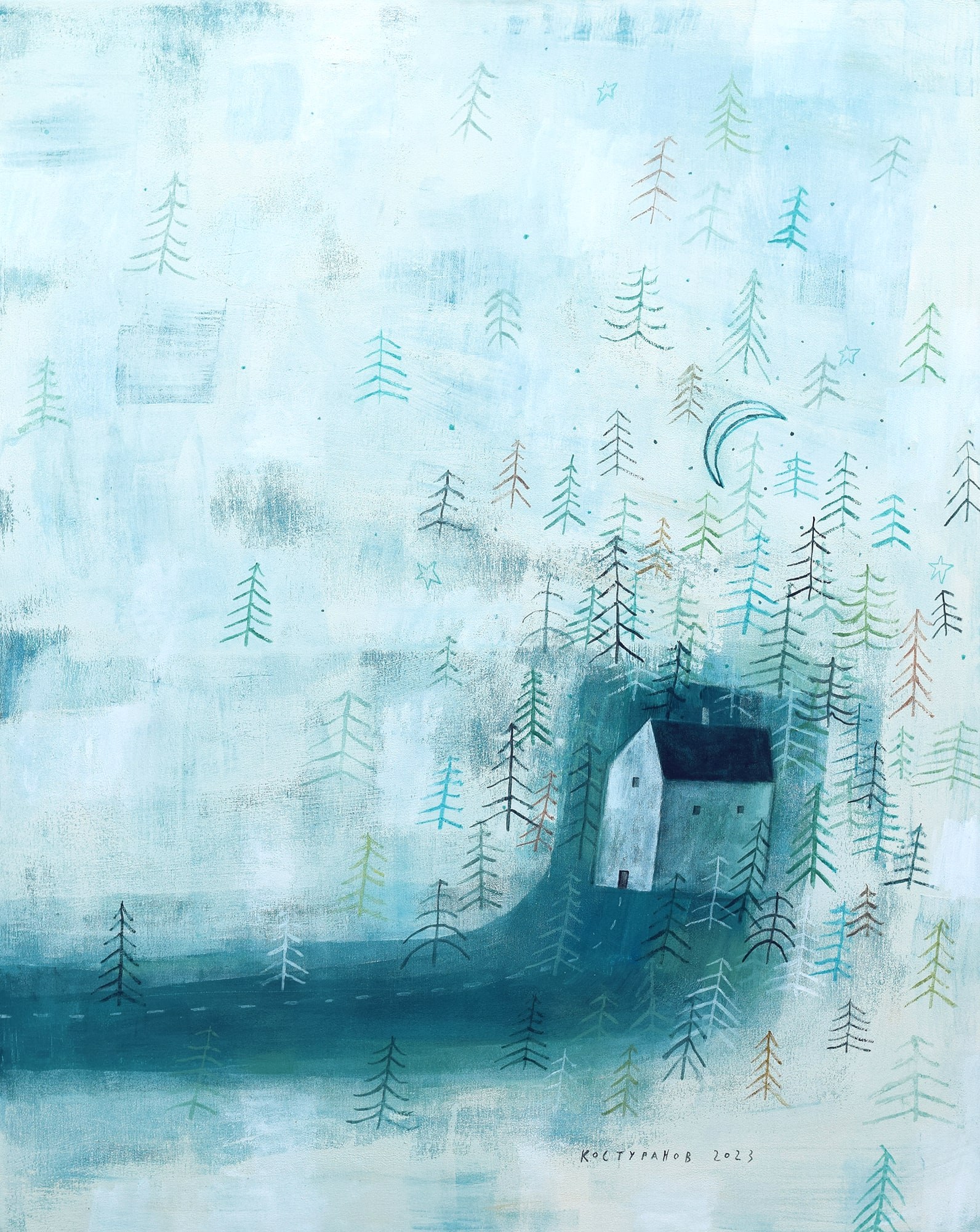 Home on my mind Painting