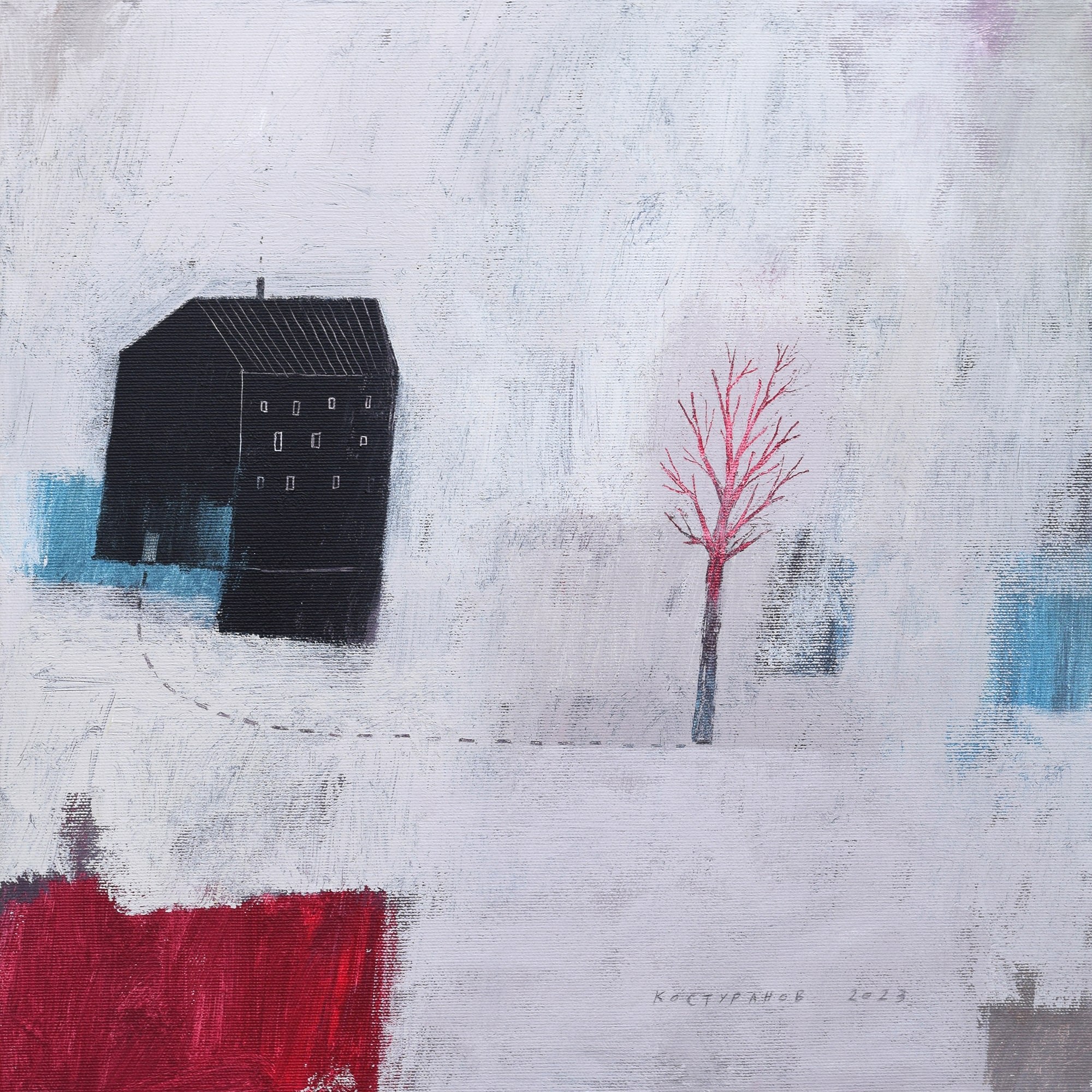 The old cherry tree Painting
