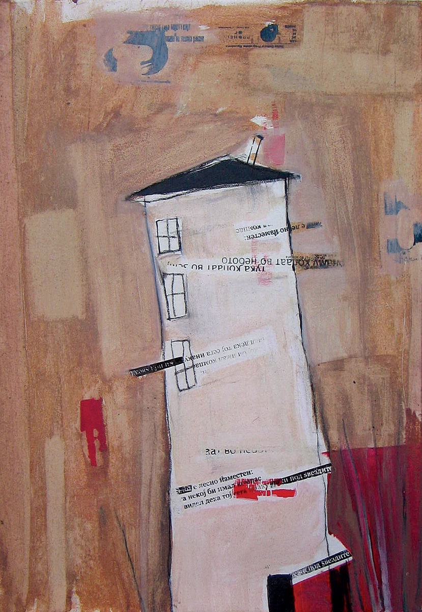 Talking house Painting