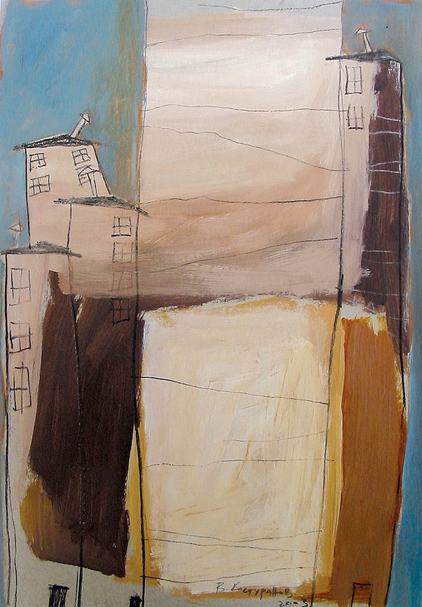 Heavenly stairways Painting