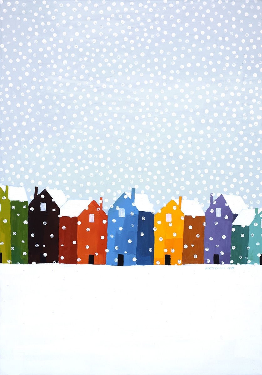 Let it snow Painting
