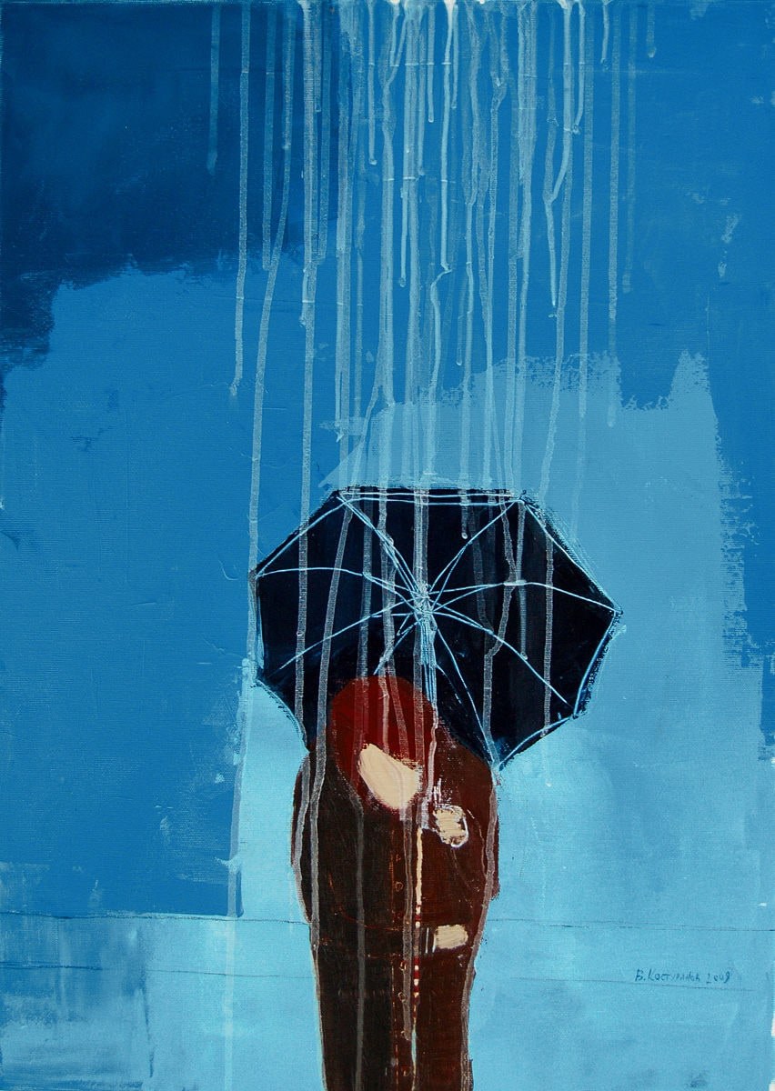 Painful rain Painting