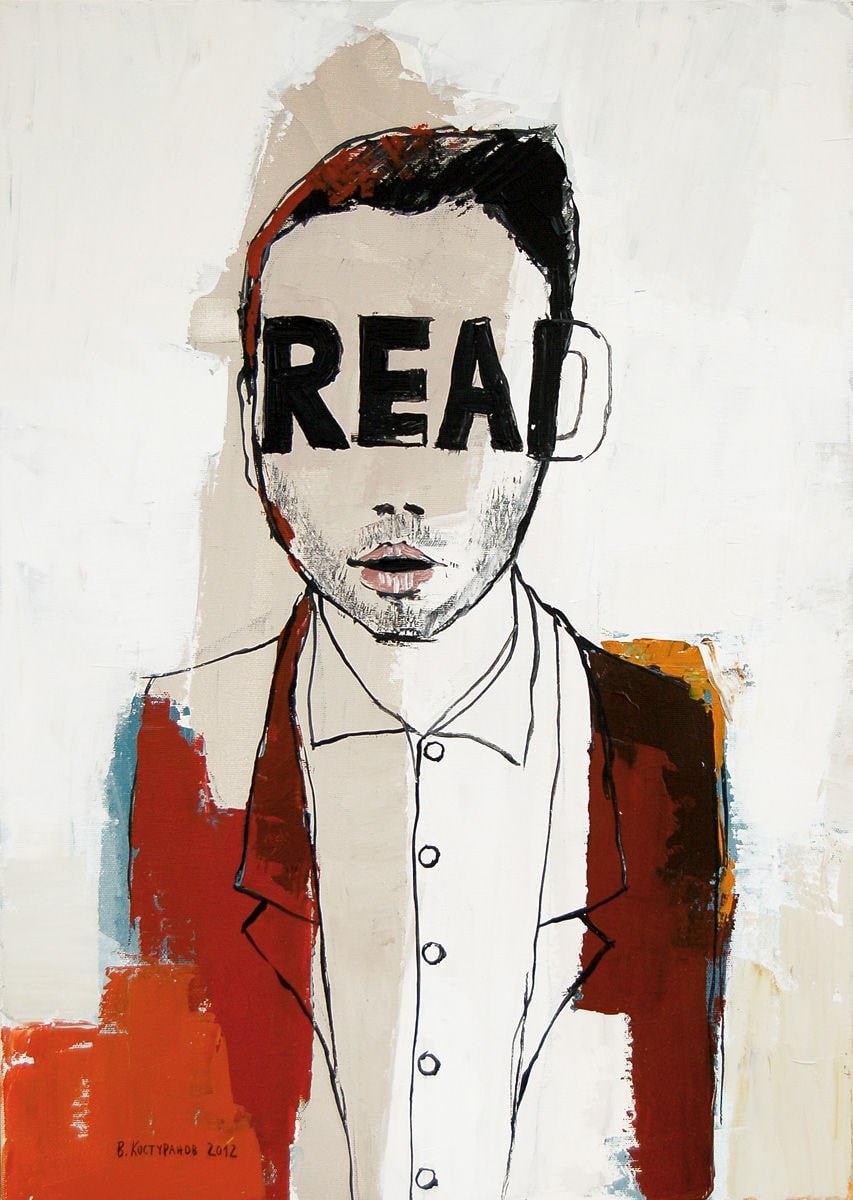 Read my eyes Painting