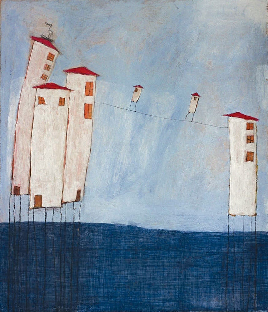 Dojran Lake Painting
