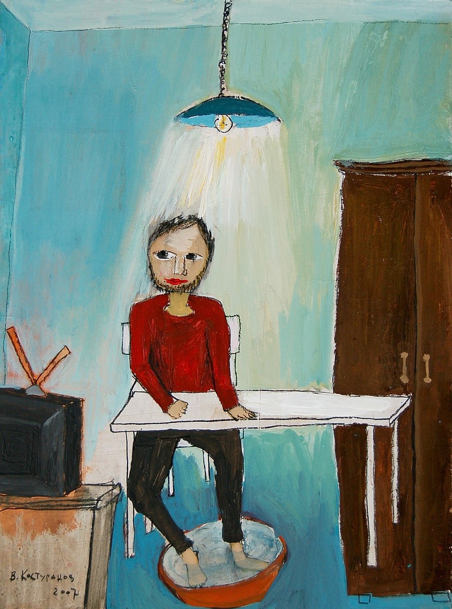 Working class hero Painting