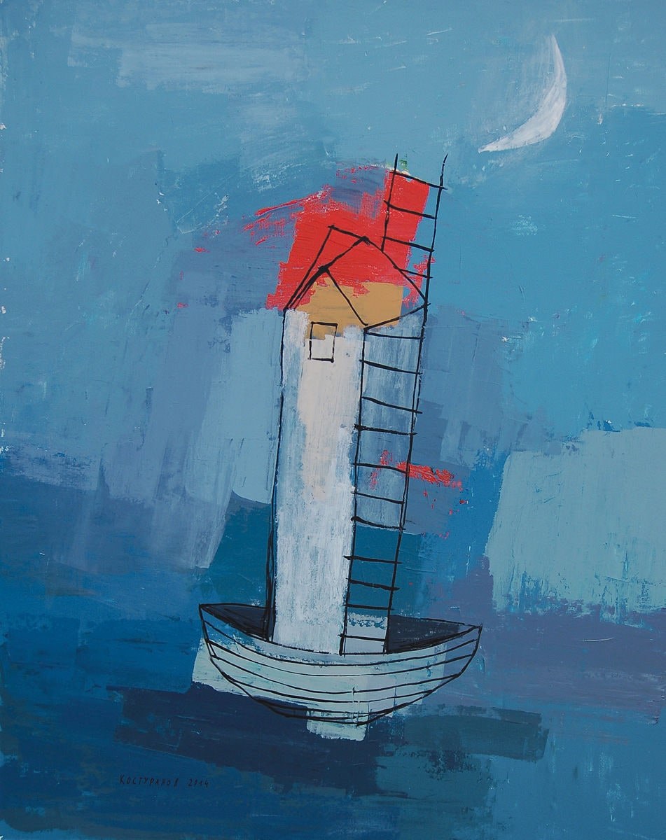 Midnight meeting Painting