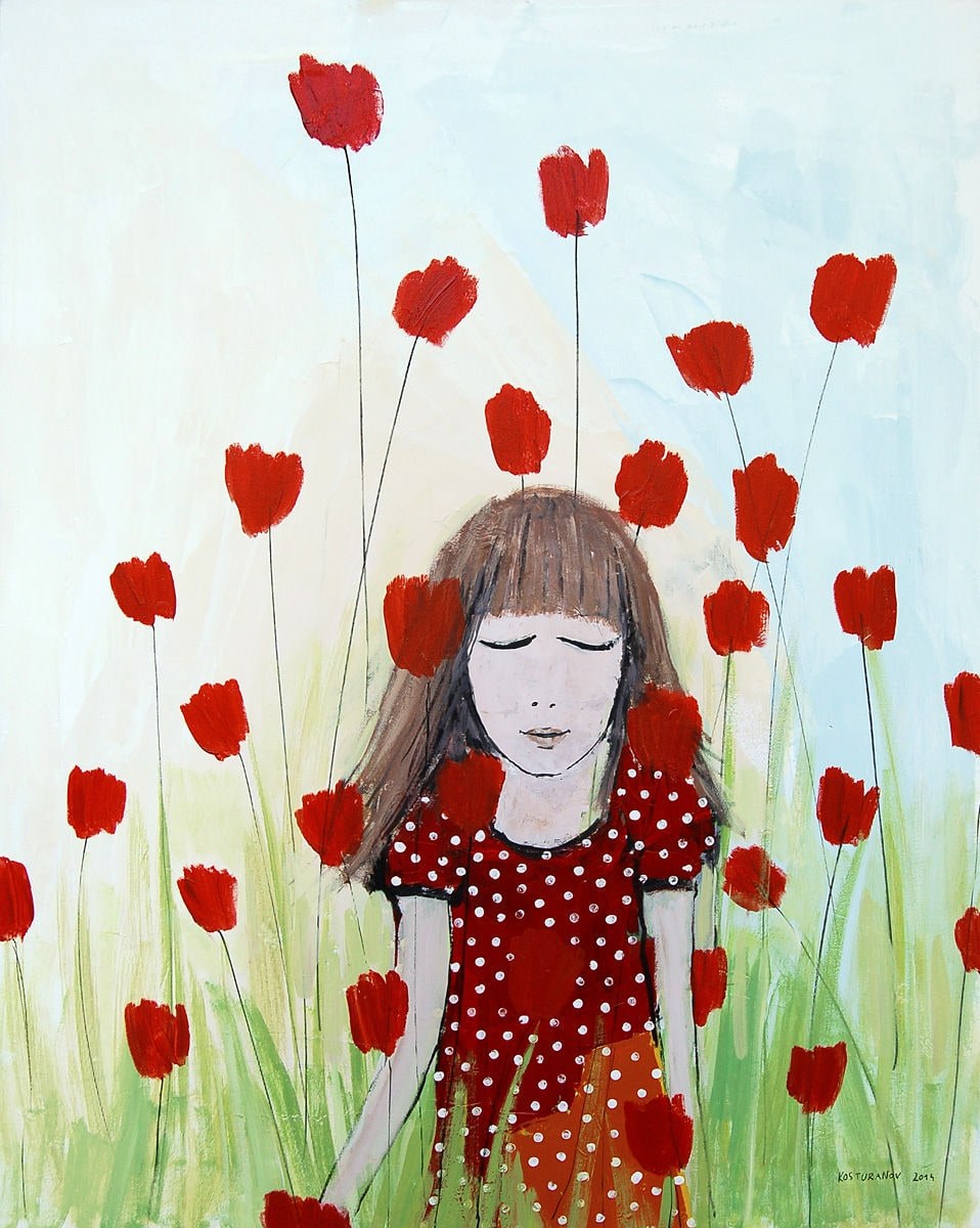 Poppies Painting