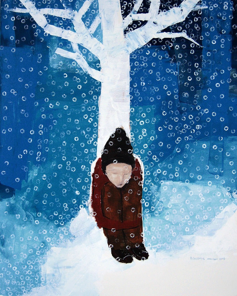 White night Painting