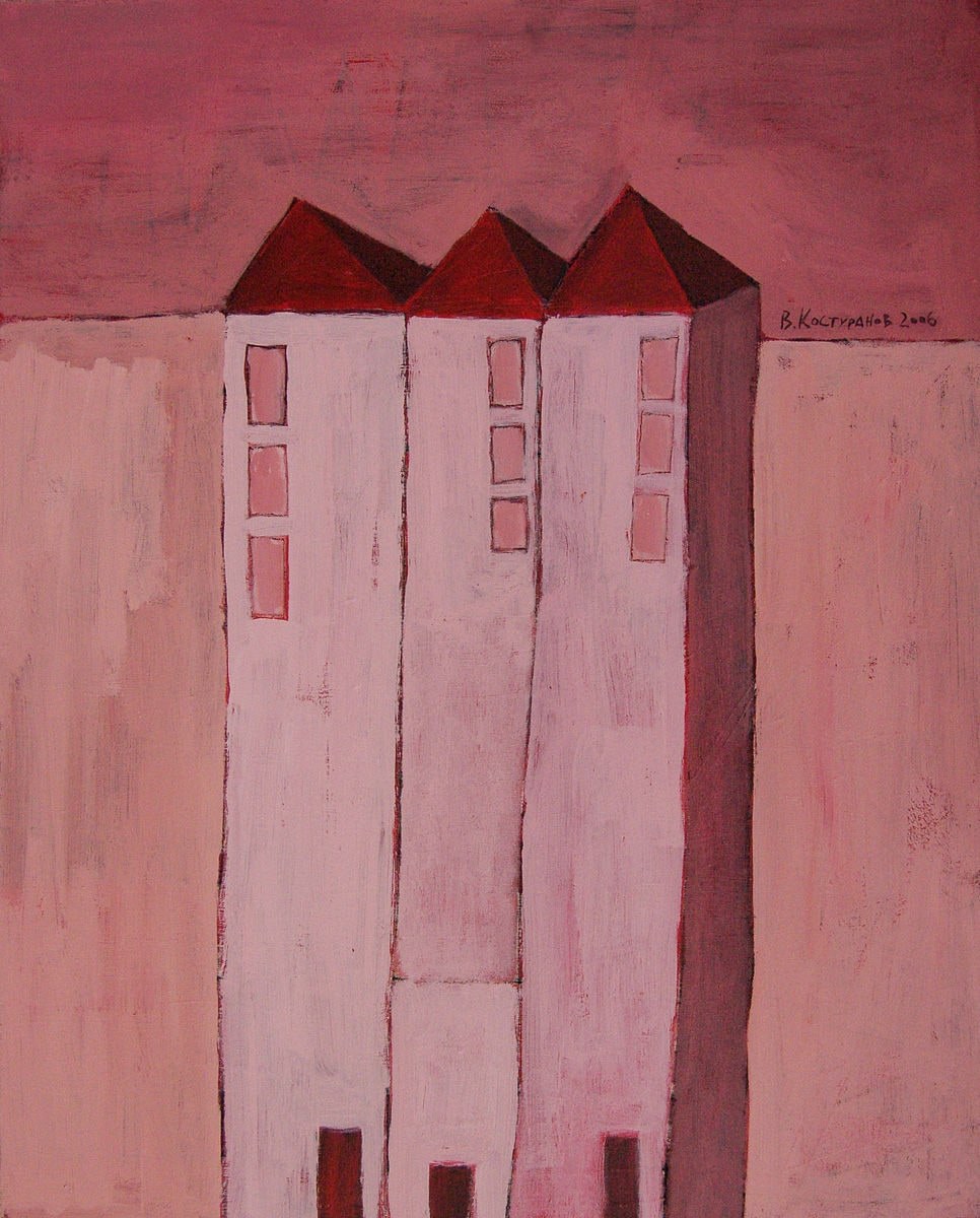 Three towers Painting